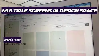 How to use multiple screens with design space