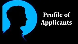RSP Step 7:  Prepare Profile of Applicants