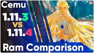 Zelda Botw | Cemu 1.11.3 vs 1.11.4 | Ram Comparison/Benchmark