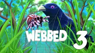 Прохождение Webbed Серия 3 "Паук на скейте и путешествие в навозный край"