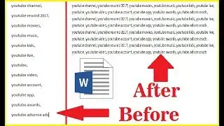 How to Remove All Line Breaks [Enter Space] at Once in Word