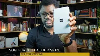 SOPIGUARD LEATHER SKIN FOR SURFACE DUO 2