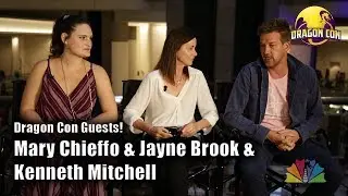 Mary Chieffo & Jayne Brook & Kenneth Mitchell @ Dragon Con 2018 [dragoncontv]