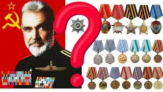 What Are Submarine Captain Ramius's Soviet Medals?