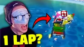 Can I finish 1 LAP of Mario Kart BLINDFOLDED?