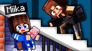 MÃE MALVADA me PRENDEU em CASA no Minecraft ◂Miika▸
