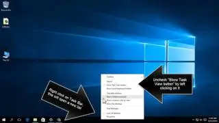 How To Remove Task View Button From Windows 10