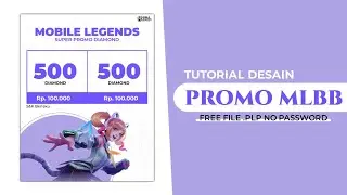 CARA MEMBUAT DESAIN PROMO DIAMOND MOBILE LEGEND | PIXELLAB - SIMPLE DESIGN