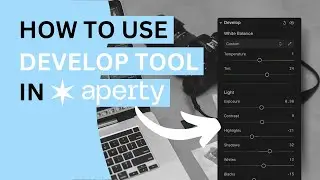 Aperty - How to use DEVELOP tool