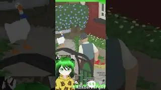 На страже помидорок! | Untitled Goose Game  #vtuber #twitch #game #витубер #untitledgoosegame