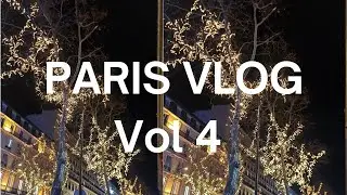 PARIS VLOG VOL 4 ~ PARIS AT NIGHT!! || Opera, Printemps, Boulevard Haussmann || Haya Glamazon