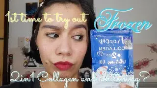 Collagen and Whitenening?| Frozen 2in1 Collagen and 10x Whitening 1month review