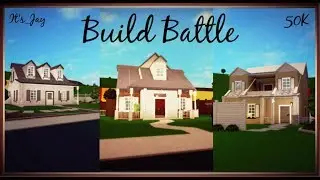 Build Battle 50K | Roblox: Welcome to Bloxburg Speedbuild