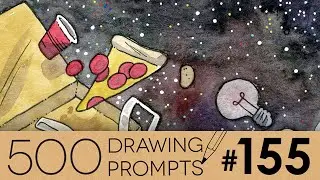 TRASH... IN SPAAAAAAAACE - Drawing Prompt #155