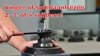 Vinger  of spiebaanfrezen, 2- 3- of 4 snijders?
