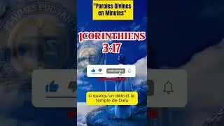 1corinthiens 3:17#bible #dieu #jesus #motivation #verset #video #viral #biblemessage #psaume #fypシ