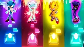 Tiles Hop - Sonic X VS Hyper Sonic VS Fleetway Super Sonic VS Sonic EXE
