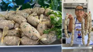 COMO HACER CHORIZOS DE POLLO!!!