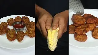 Easy and Qick Pakoda Recipe | Onion Pakoda and Sweetcorn Pakoda