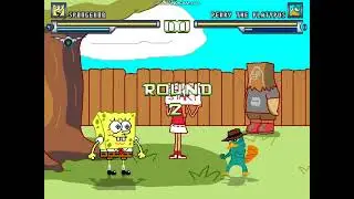 MUGEN Spongebob Squarepants vs Perry The Platypus