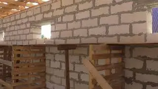 СТРОИТЕЛЬСТВО МАГАЗИНА СЕЛО КРАСНОЕ . ПРОЦЕСС РАБОТЫ . 89042906054.