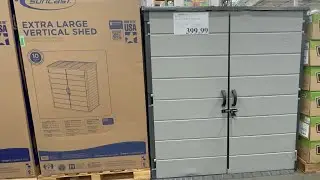 SUNCANT 4' X 6'RESIN VERTICAL SHED 