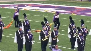 Spirit Of Northwestern Demons Marching Band performing at Classic on the Cane 10-29-22