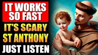 🛑YOUR DEEPEST MIRACLE IS GRANTED BY SAINT ANTHONY WITH THIS PRAYER