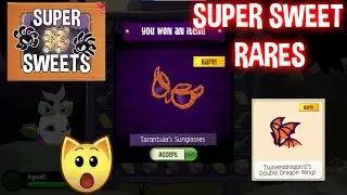 SUPER SWEETS RARES AND ALPHA ITEMS AVAILABLE TODAY ONLY | Animal Jam Update