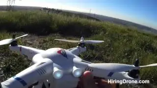 WLToys V303 Seeker Parachute Test