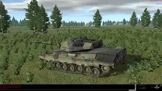 Company Strength Leopard 1A4, Luchs, and M113 Hasty Defense and Counterattack, Steel Beasts Pro