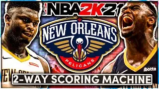 GREATEST ZION WILLIAMSON BUILD 2K21 NEXT GEN! | THIS BUILD CAN DO EVERYTHING IN NBA 2K21!