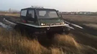 Движение по грязи на TERRANICA Dreamtrack