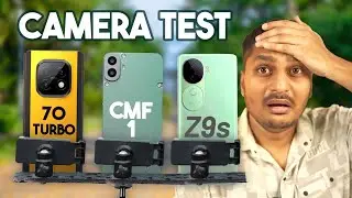 Realme Narzo 70 Turbo vs iQOO Z9s vs CMF Phone 1 Camera Test | Best Camera Phone Under 20000 😩