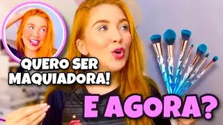 Quero ser MAQUIADORA! E agora? * Dicas para quem vai começar * * Minha história com a maquiagem *
