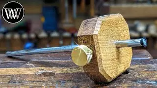500 Year Old English Oak Marking Gauge