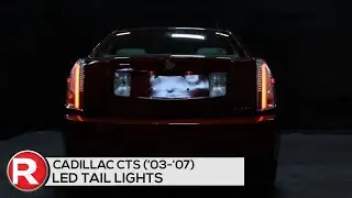 Demo + DIY Install: Spec-D LED Tail Lights Cadillac CTS (2003-2007) LED - Smoke, Red or Clear