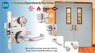 How to install ANSI Door Lock? -D&D HARDWARE