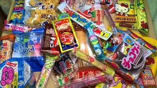 eatingsound eatingshow dagashi japanese cheap candys snacks notalking japanesefood ASMR