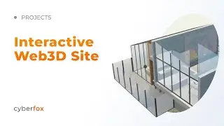 Интерактивный 3D Web-сайт на WebGL! CyberFox Studio