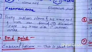Diazotization titration b pharm semester 1 principal indicators/pharmaceutical analysis