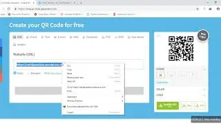 Creating a QR code For magazine's cover