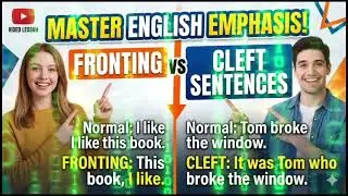 Word Order for Emphasis | Fronting & Cleft Sentences Explained | Advanced English Grammar Lesson