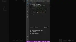 JavaScript Hello World with Node js
