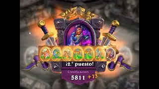 HearthStone Campos de batalla: Temporada 6 (3) Jugando con George el Caído con Dragones
