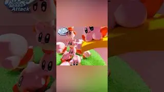 Kirby Mass Attack! l Blender Speed Modelling #animation