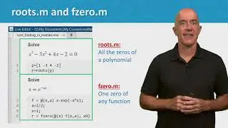 Root-Finding in MATLAB | Lecture 20 | Numerical Methods for Engineering