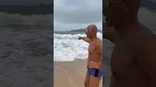 СТРАШНО Очень большие волны в Нячанге. Labai didelės bangas. 😂
