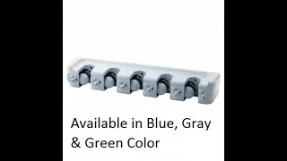 5 Position Wall Hanger Storage Mounted Holder Broom Mops Kitchen Brush - IKEA Pakistan 03040417916