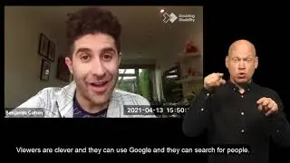 Are we ready to see disabled people on TV? (with British Sign Language/BSL)